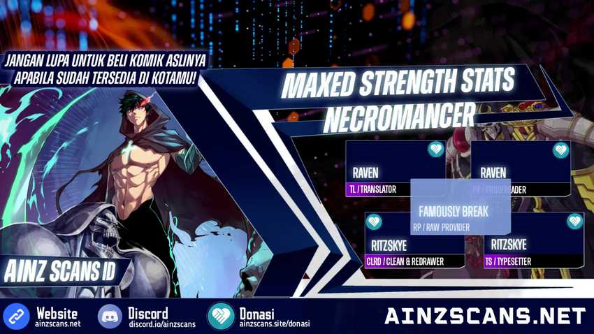 Maxed Strength Necromancer Chapter 47 - halaman 1