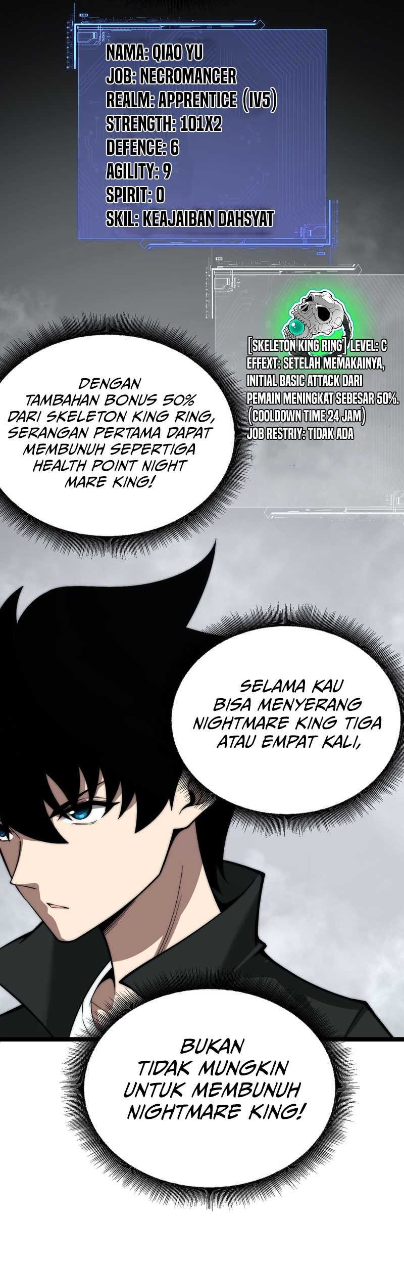 Maxed Strength Necromancer Chapter 5 - halaman 41