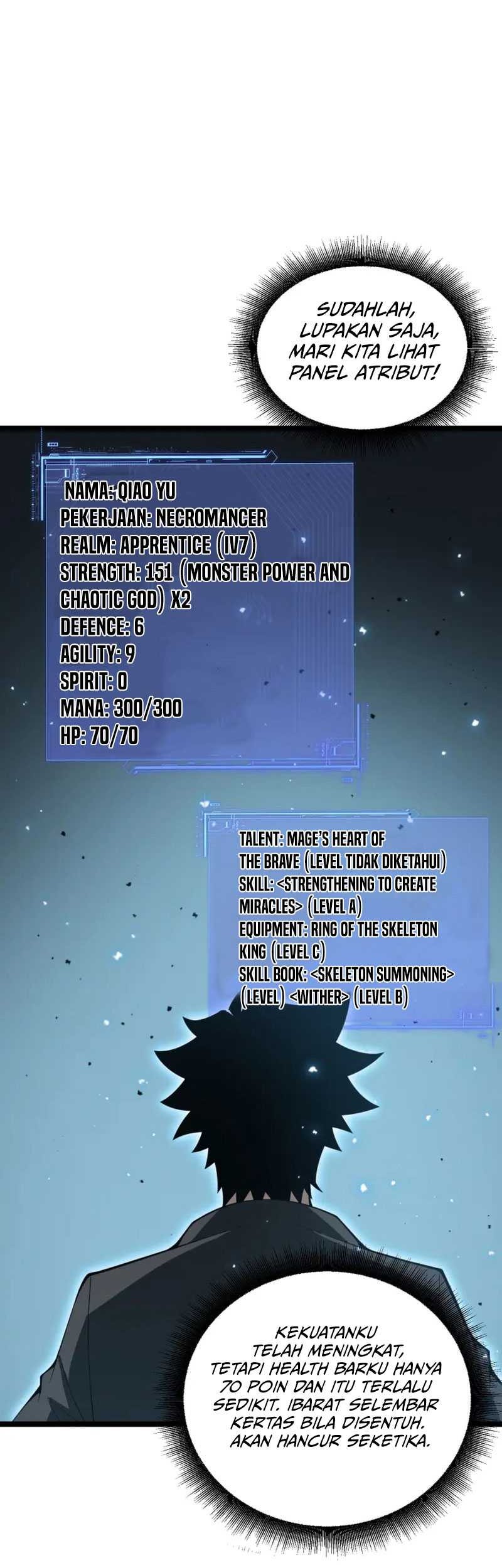 Maxed Strength Necromancer Chapter 6 - halaman 36