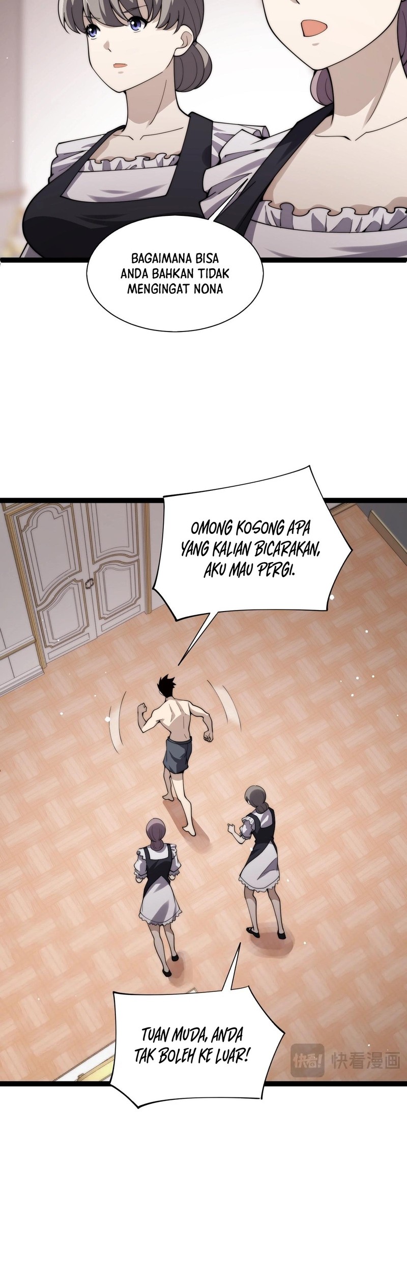 Maxed Strength Necromancer Chapter 64 - halaman 23