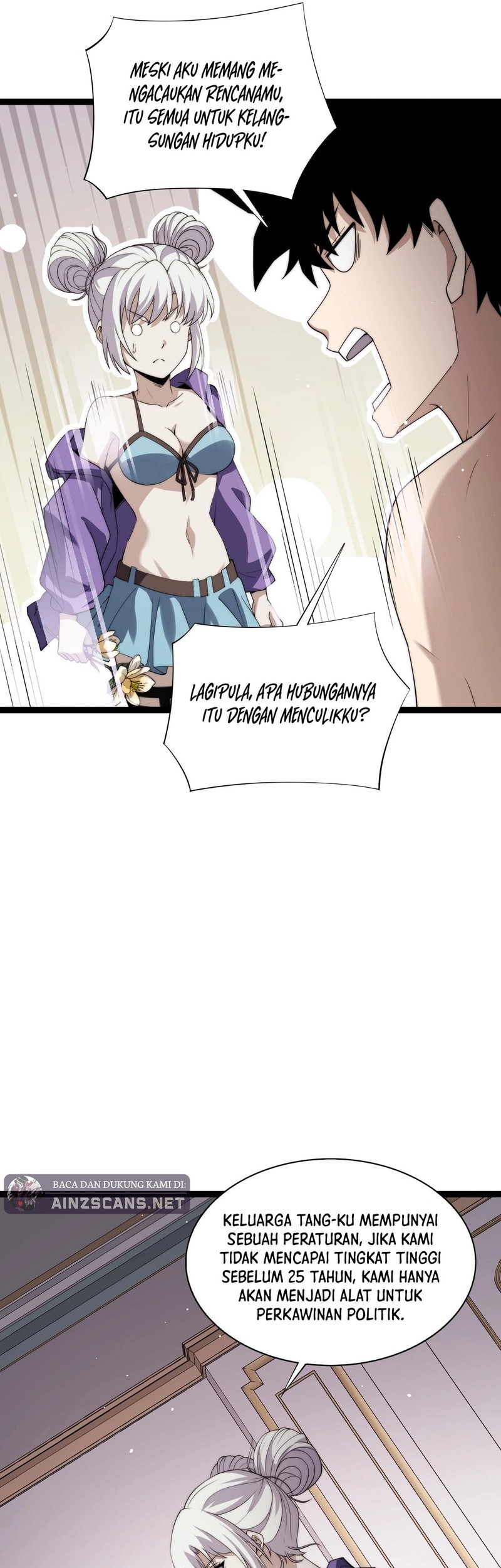 Maxed Strength Necromancer Chapter 64 - halaman 34