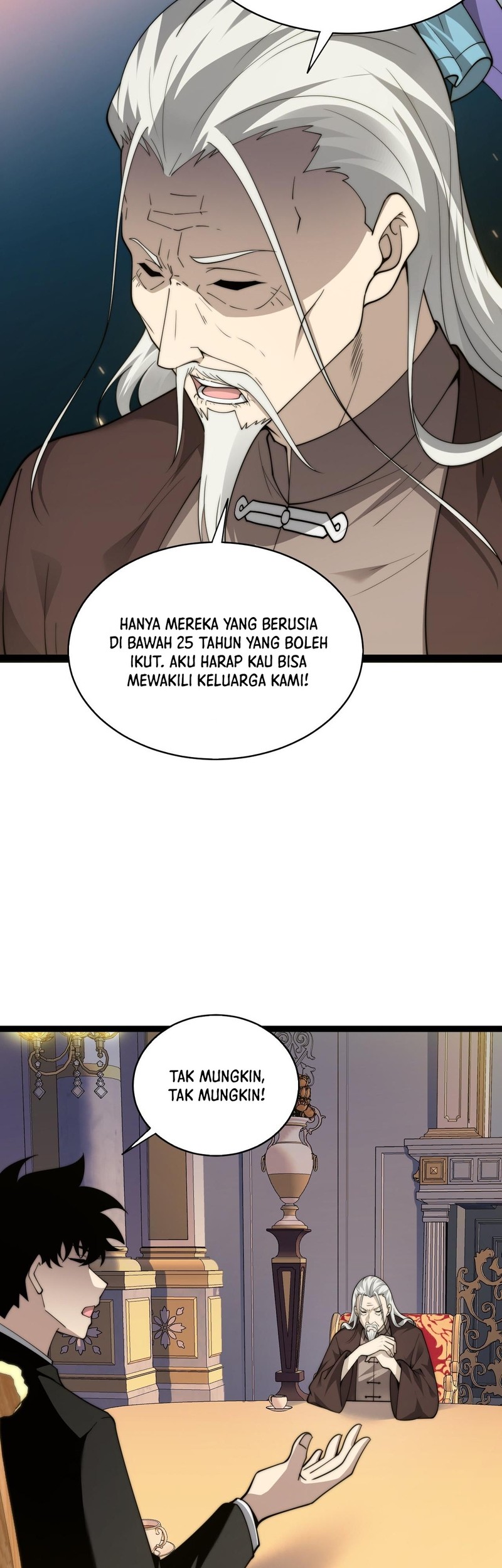Maxed Strength Necromancer Chapter 65 - halaman 43