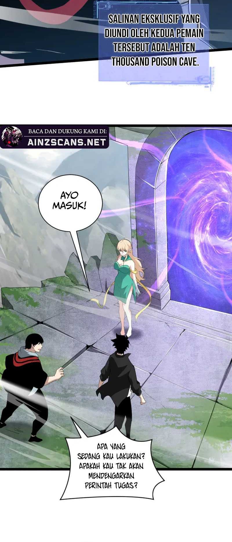 Maxed Strength Necromancer Chapter 8 - halaman 14
