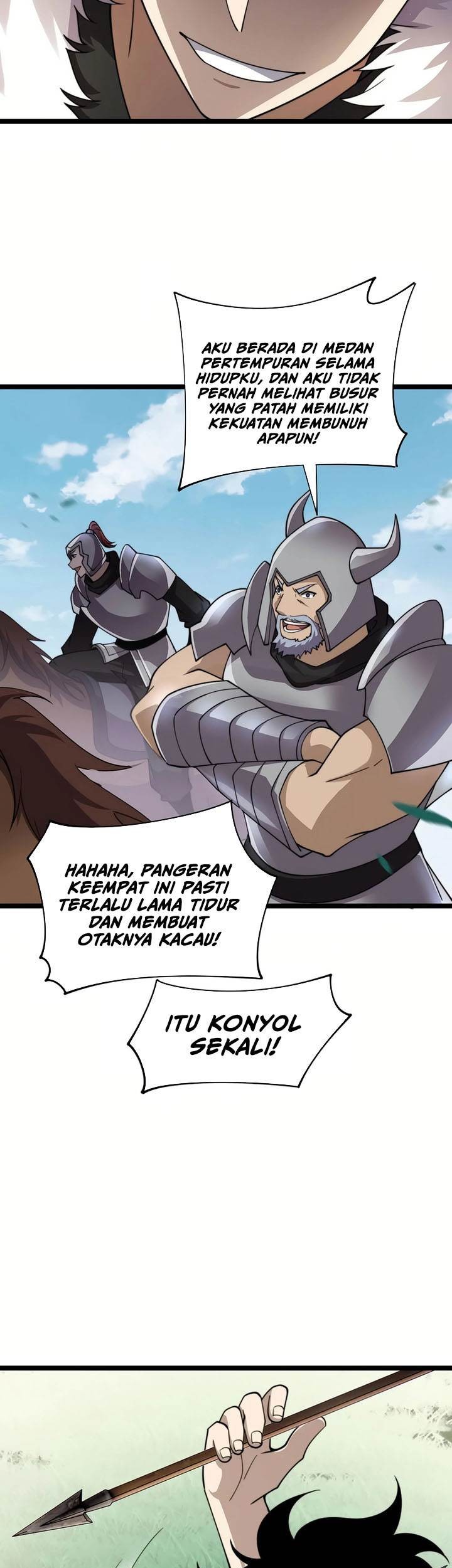 Maxed Strength Necromancer Chapter 84 - halaman 35