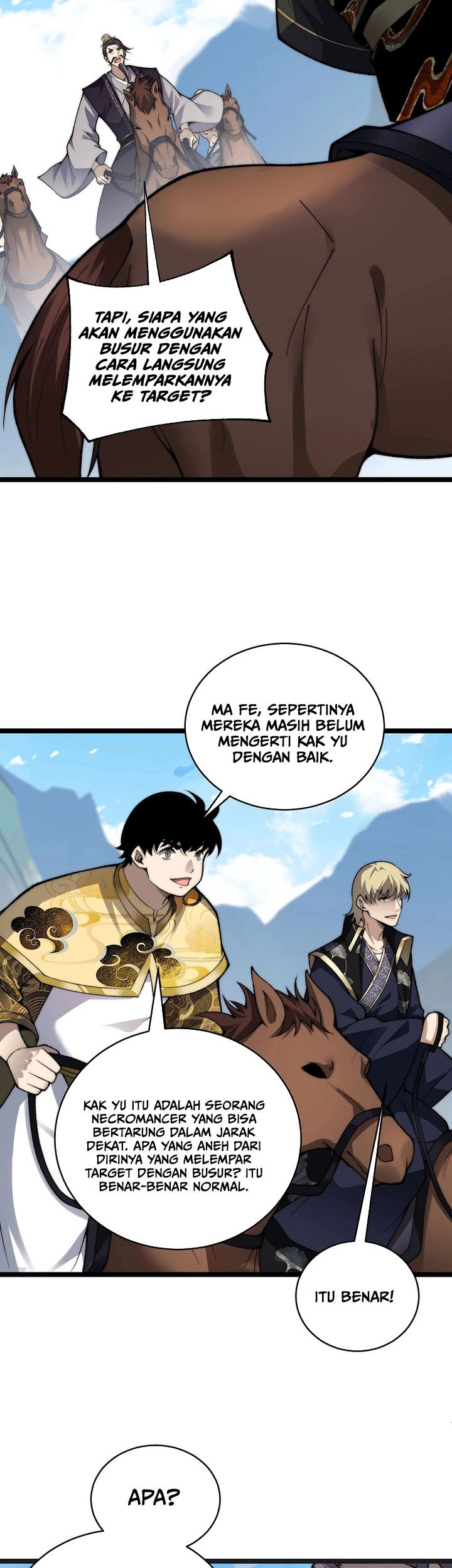 Maxed Strength Necromancer Chapter 85 - halaman 6