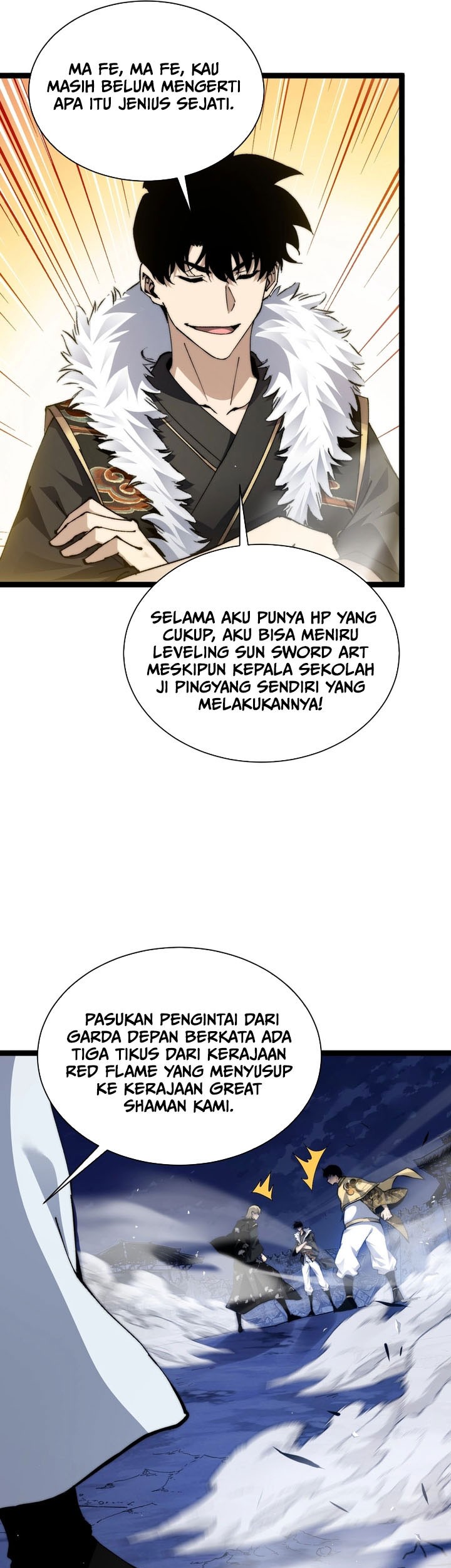 Maxed Strength Necromancer Chapter 87 - halaman 34