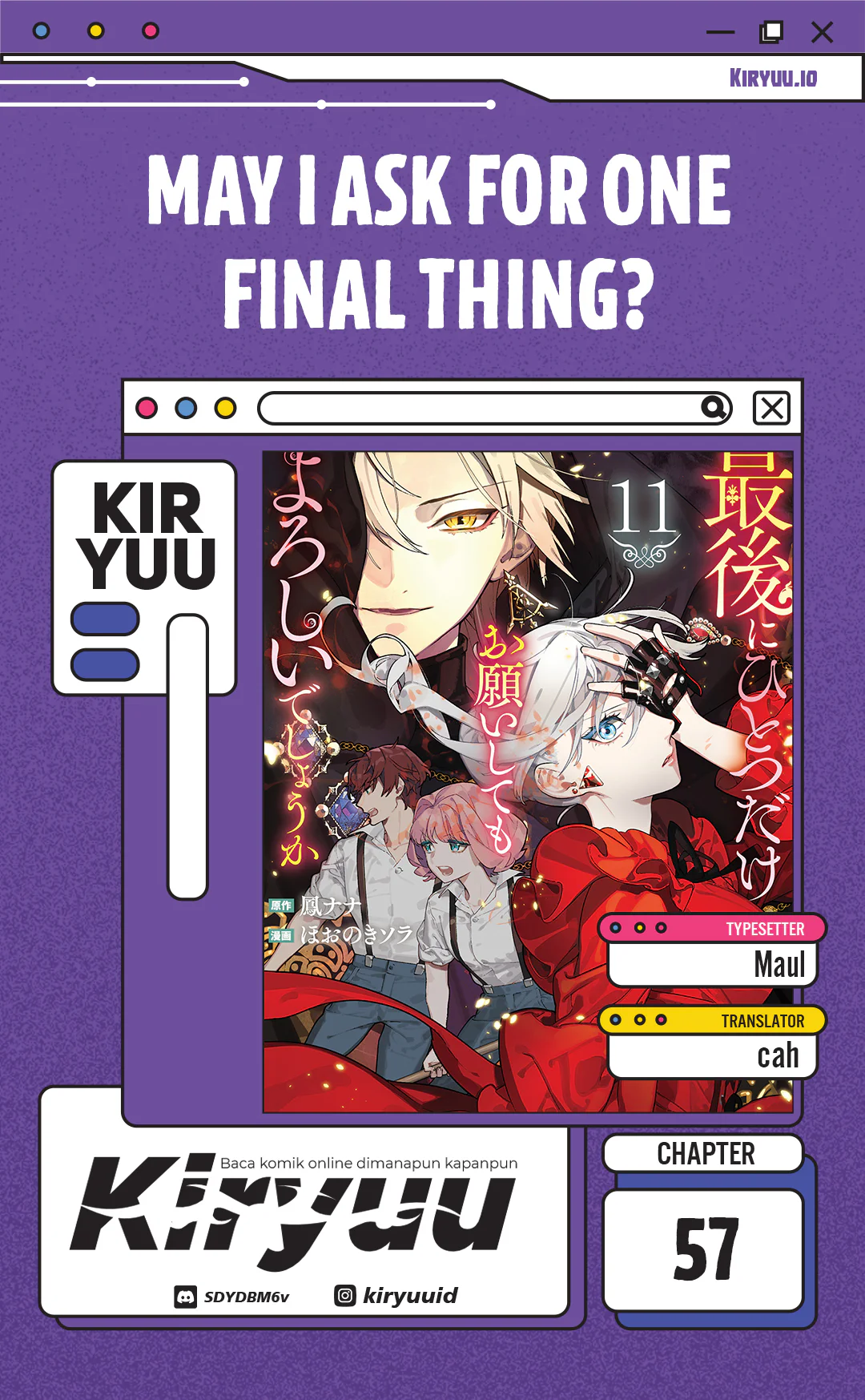 May I Ask for One Final Thing? Chapter 57 - halaman 1