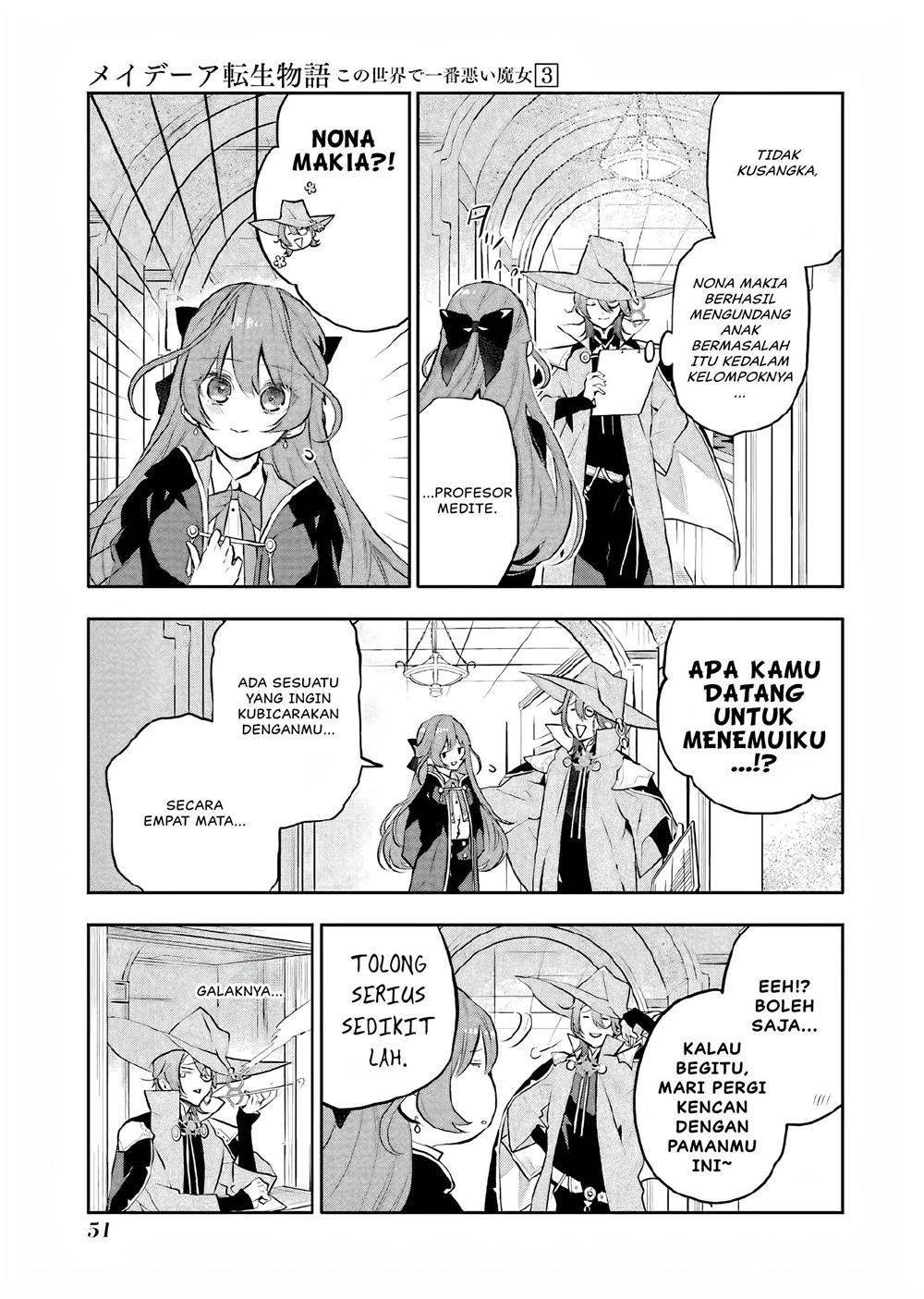 Maydare Tensei Monogatari: Kono Sekai de Ichiban Warui Majo Chapter 11 - halaman 14