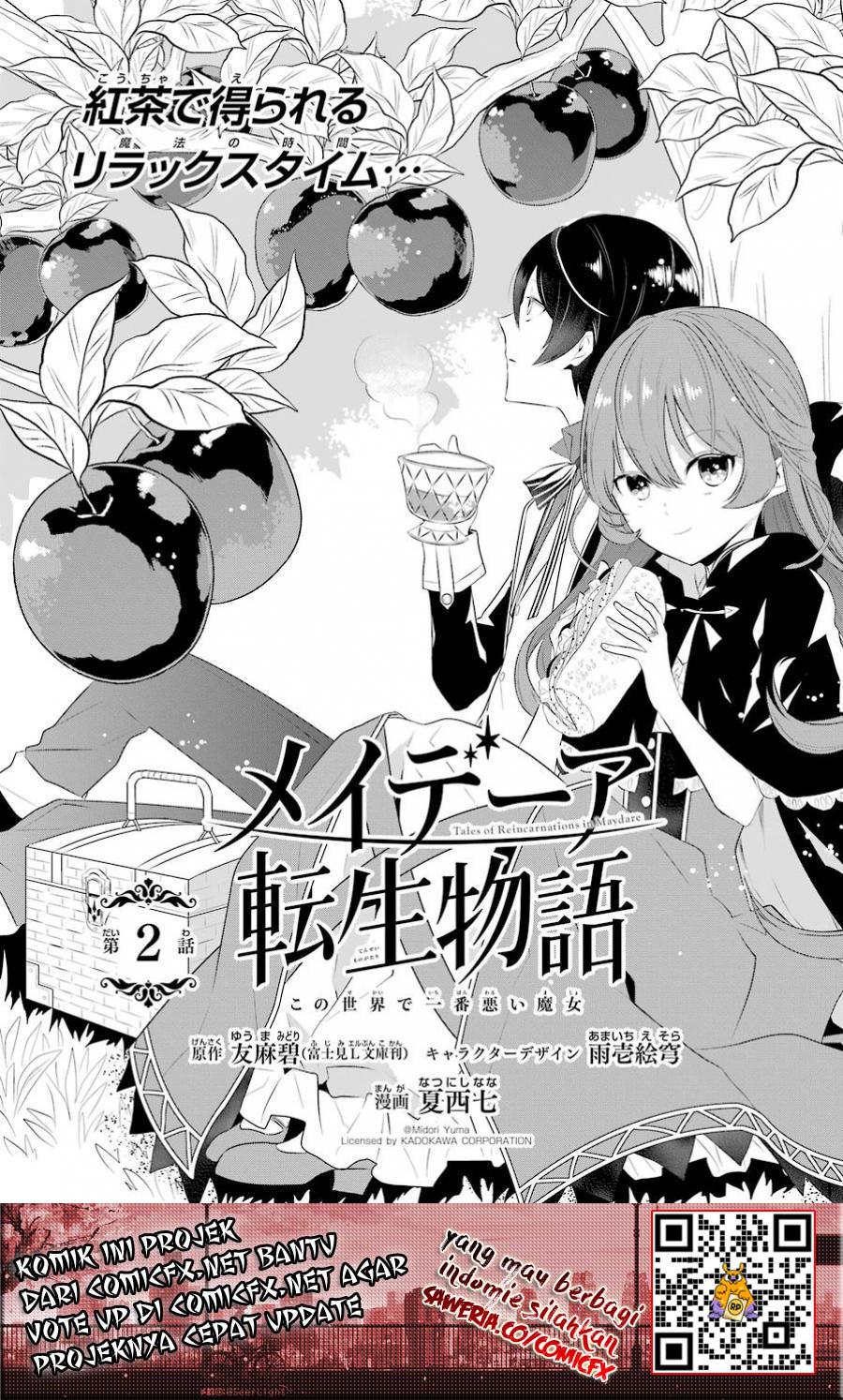Maydare Tensei Monogatari: Kono Sekai de Ichiban Warui Majo Chapter 2 - halaman 3