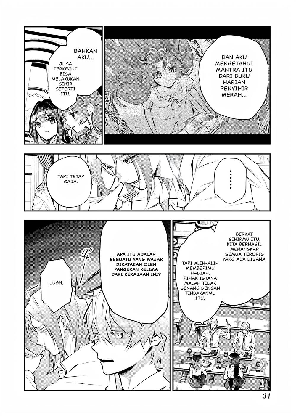 Maydare Tensei Monogatari: Kono Sekai de Ichiban Warui Majo Chapter 20 - halaman 35
