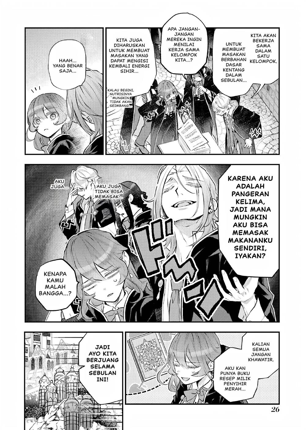 Maydare Tensei Monogatari: Kono Sekai de Ichiban Warui Majo Chapter 26 - halaman 3