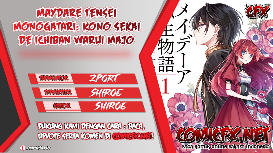 Maydare Tensei Monogatari: Kono Sekai de Ichiban Warui Majo Chapter 3 - halaman 1