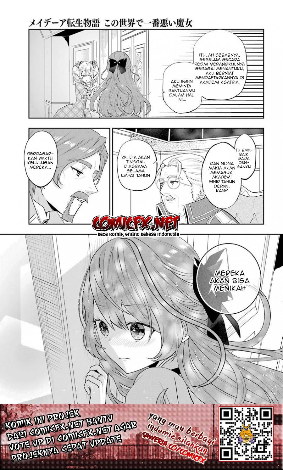 Maydare Tensei Monogatari: Kono Sekai de Ichiban Warui Majo Chapter 3 - halaman 23