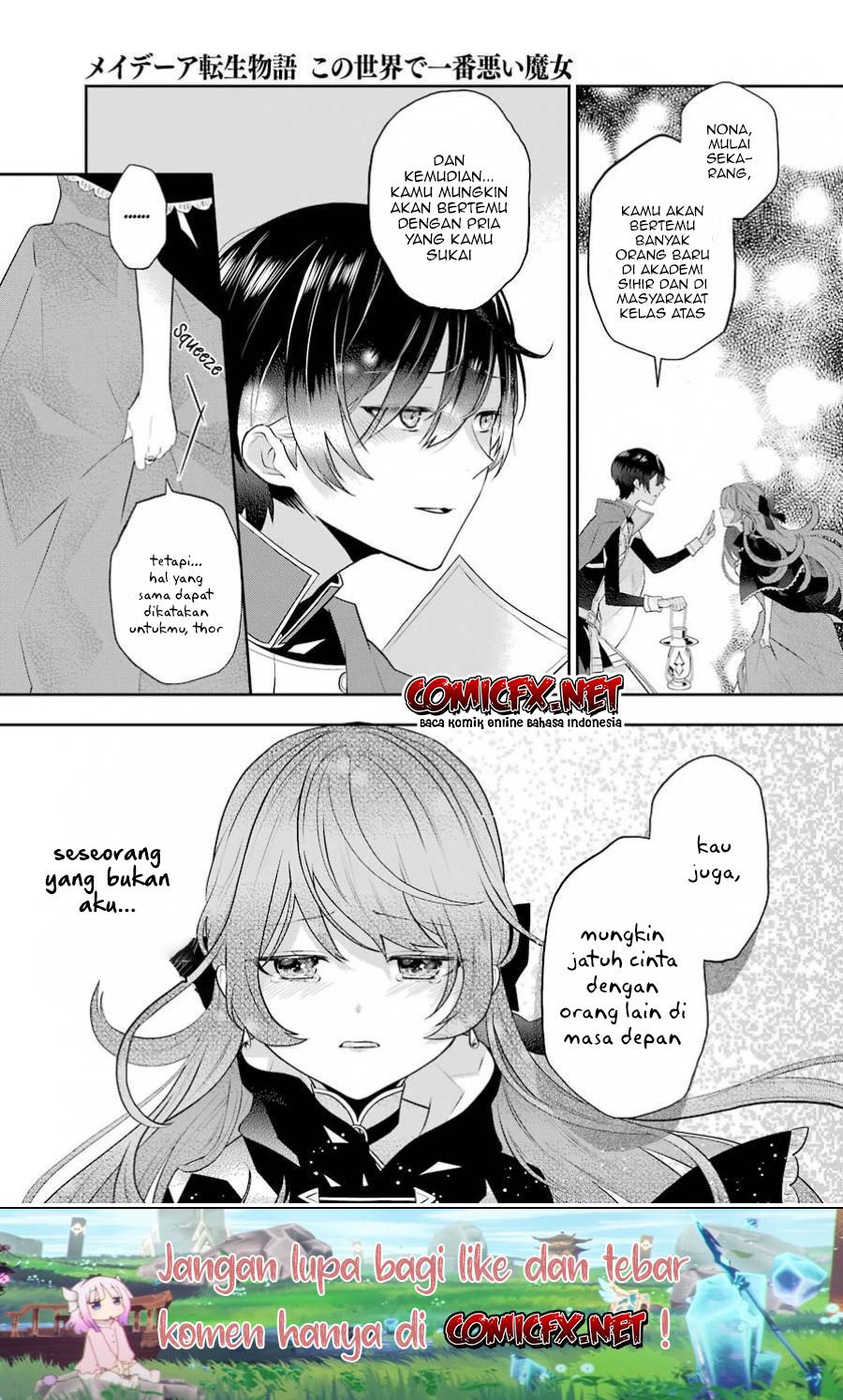 Maydare Tensei Monogatari: Kono Sekai de Ichiban Warui Majo Chapter 4 - halaman 19