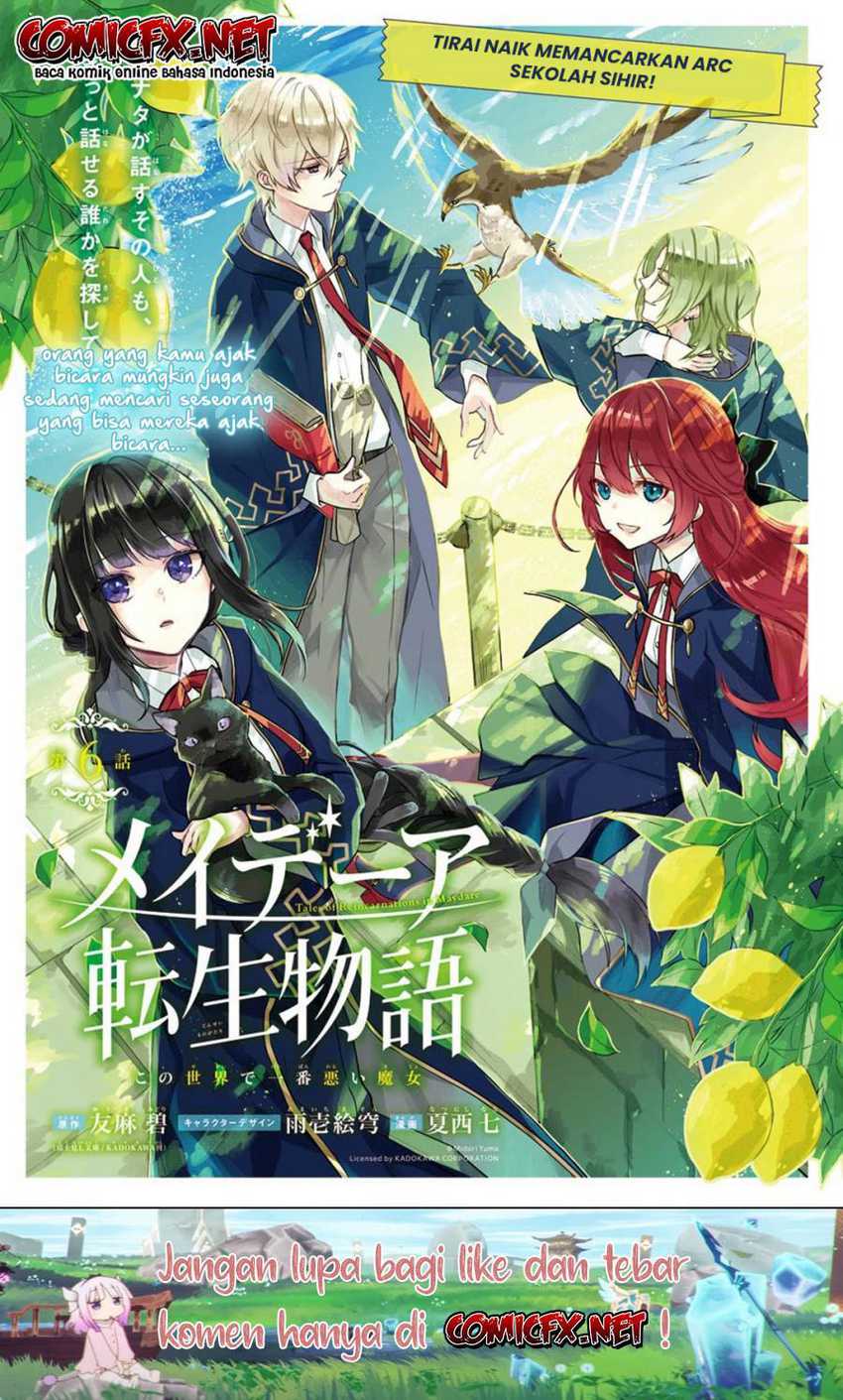 Maydare Tensei Monogatari: Kono Sekai de Ichiban Warui Majo Chapter 6 - halaman 2