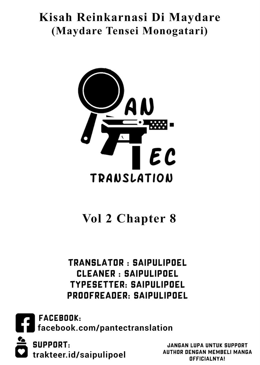 Maydare Tensei Monogatari: Kono Sekai de Ichiban Warui Majo Chapter 8 - halaman 1