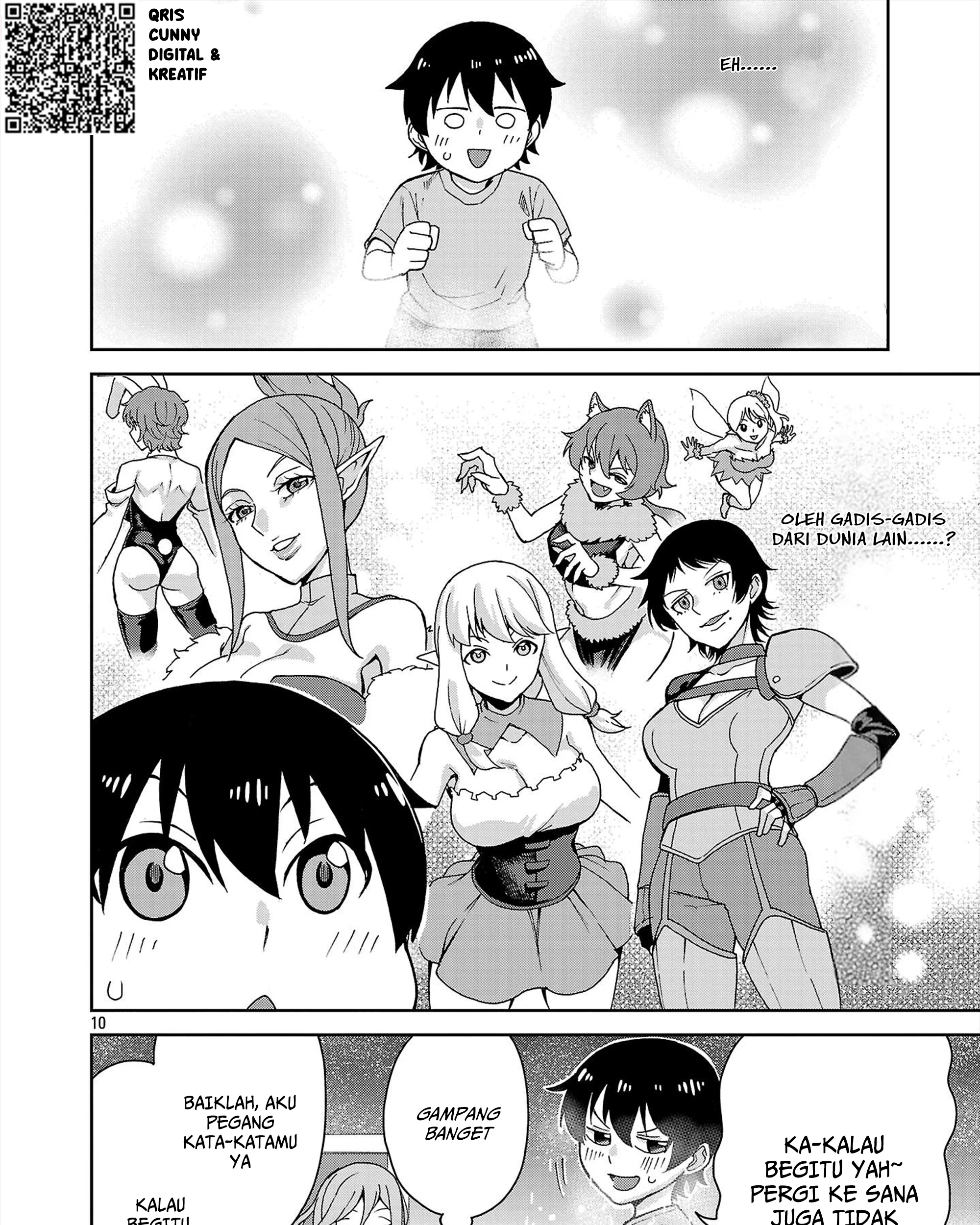 Mazoku no Musume-tachi to Okuru Midareta Isekai Seikatsu Chapter 1 - halaman 17