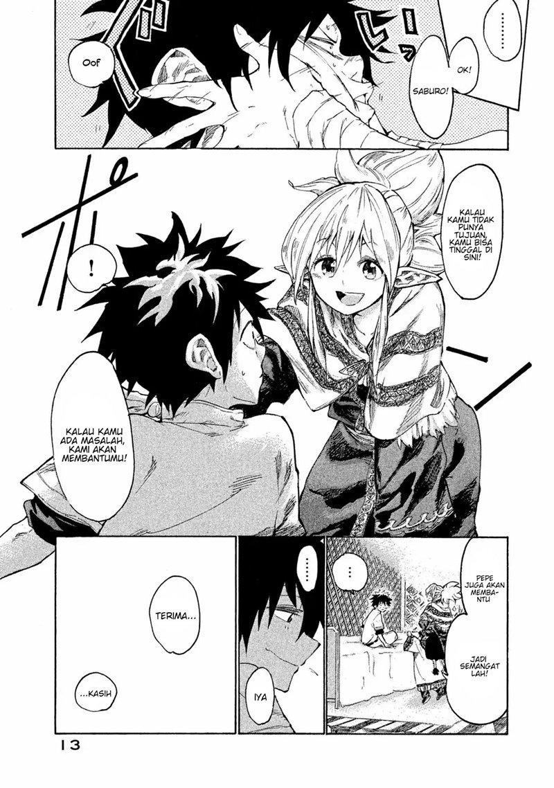 Mazumeshi Elf to Yuubokugurashi Chapter 1 - halaman 12