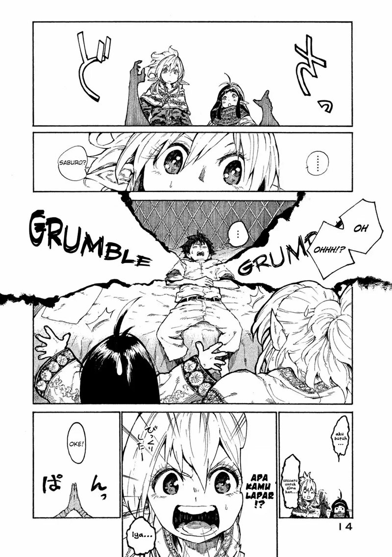Mazumeshi Elf to Yuubokugurashi Chapter 1 - halaman 13
