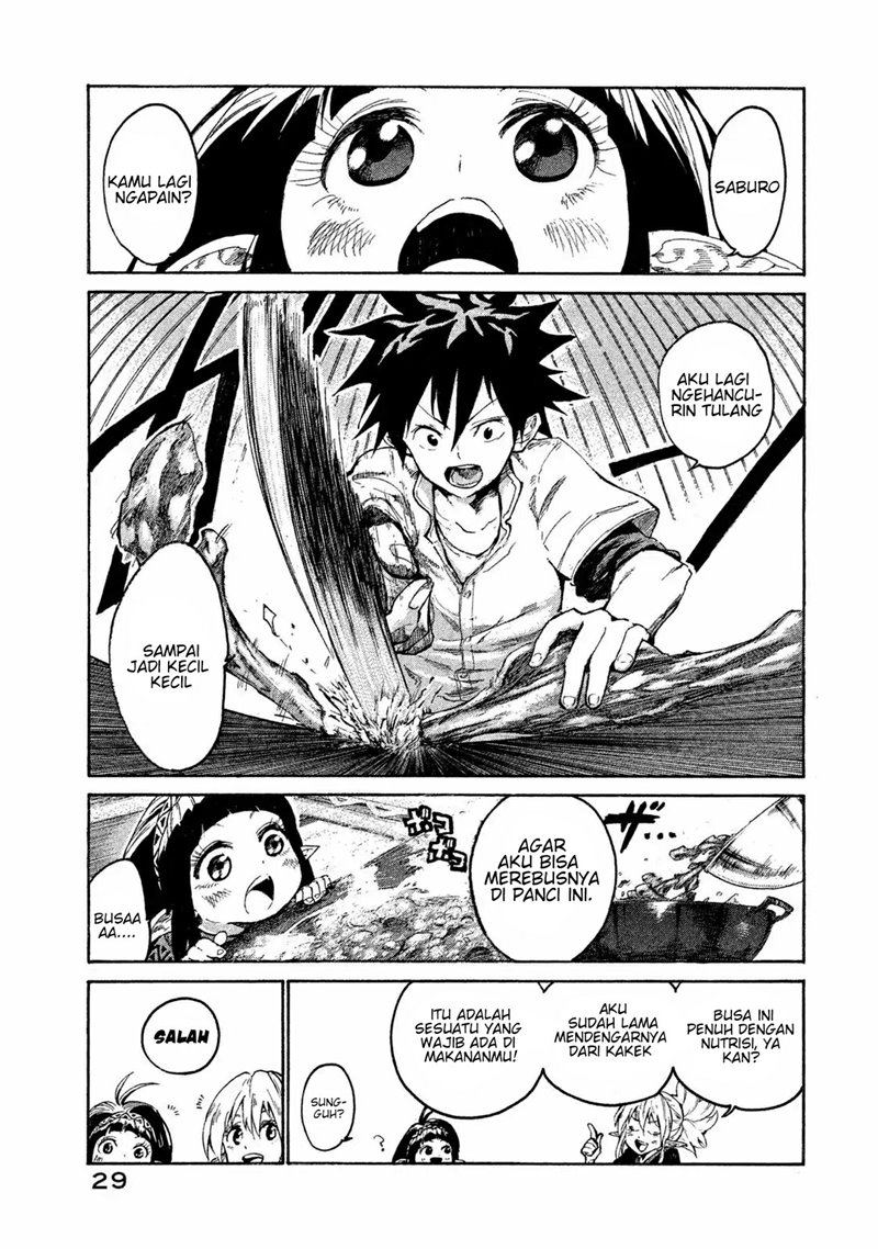 Mazumeshi Elf to Yuubokugurashi Chapter 1 - halaman 28