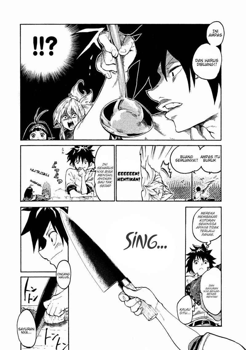 Mazumeshi Elf to Yuubokugurashi Chapter 1 - halaman 29
