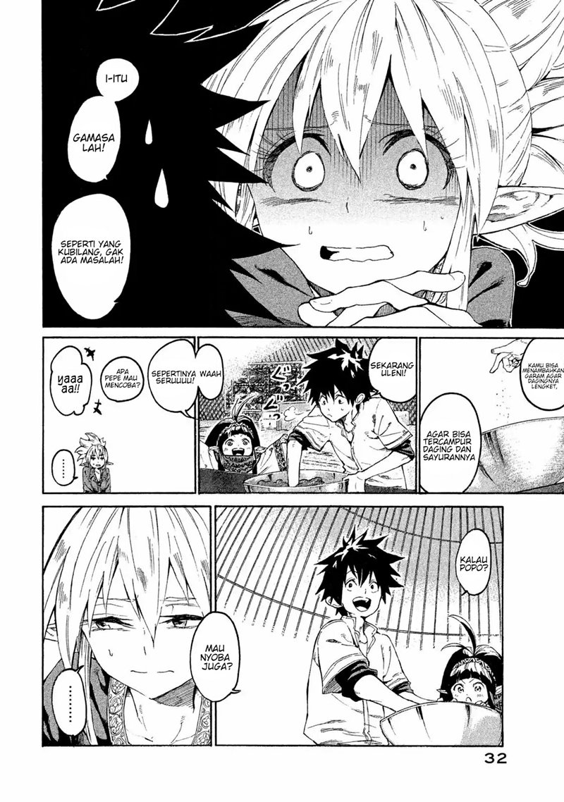 Mazumeshi Elf to Yuubokugurashi Chapter 1 - halaman 31
