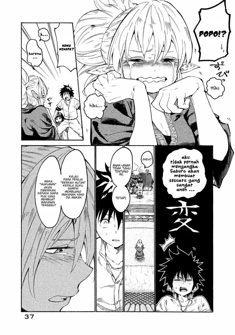 Mazumeshi Elf to Yuubokugurashi Chapter 1 - halaman 36