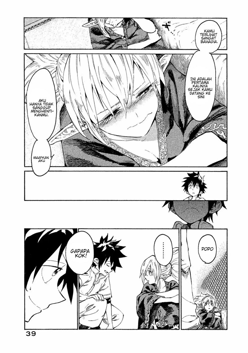 Mazumeshi Elf to Yuubokugurashi Chapter 1 - halaman 38