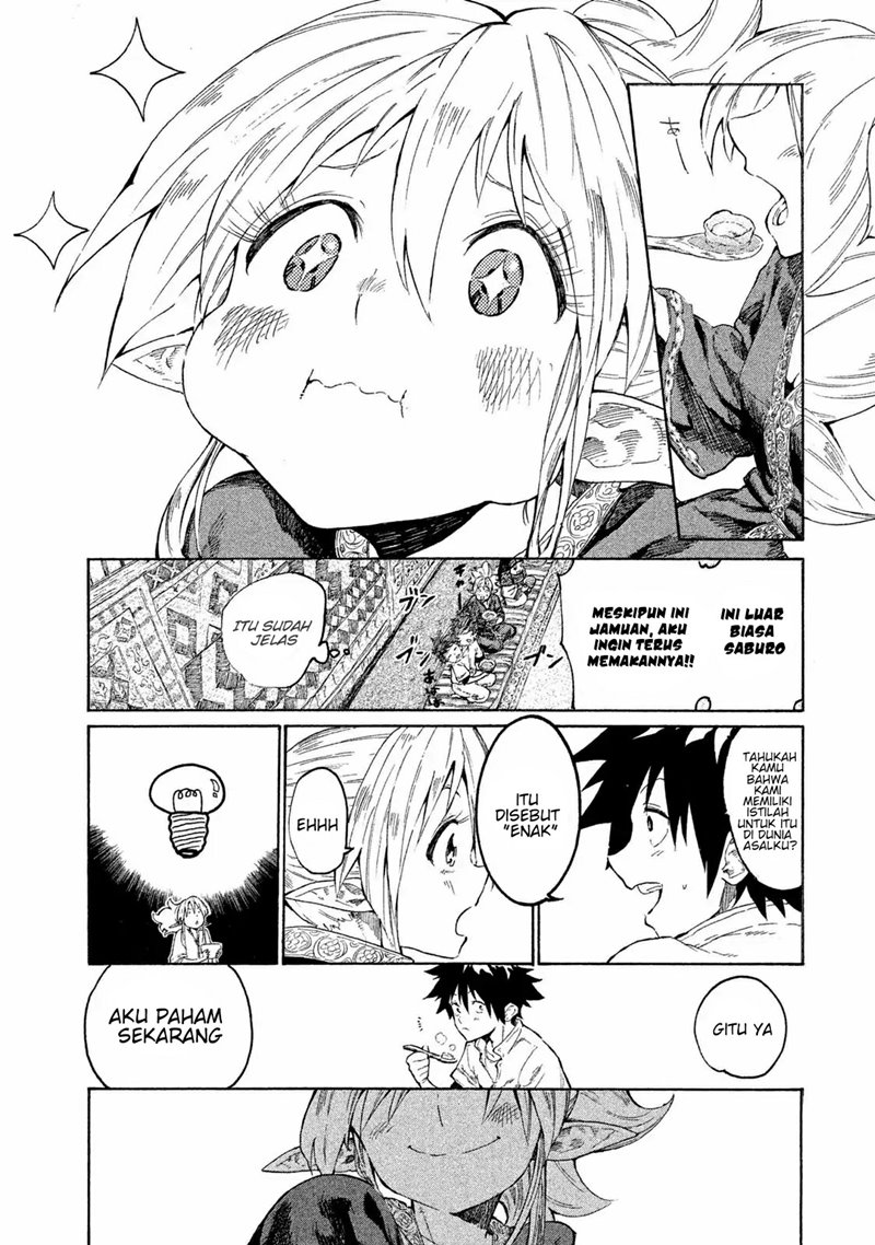 Mazumeshi Elf to Yuubokugurashi Chapter 1 - halaman 44
