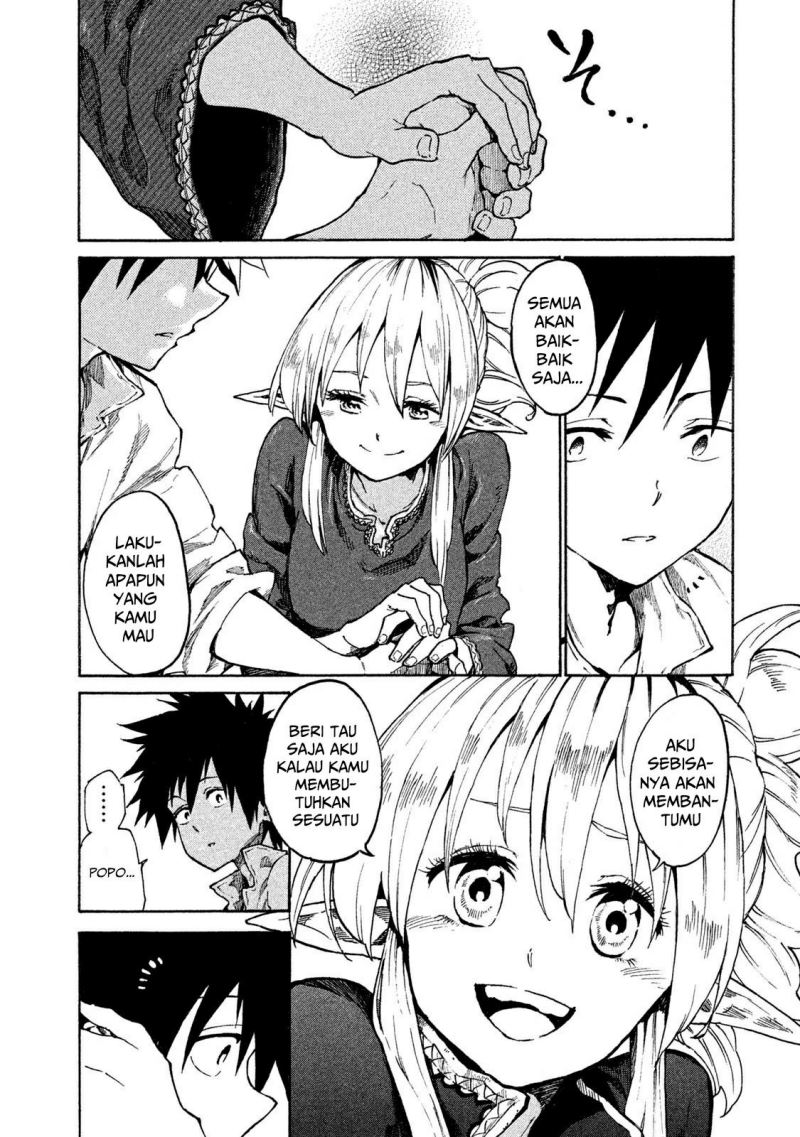 Mazumeshi Elf to Yuubokugurashi Chapter 10 - halaman 14