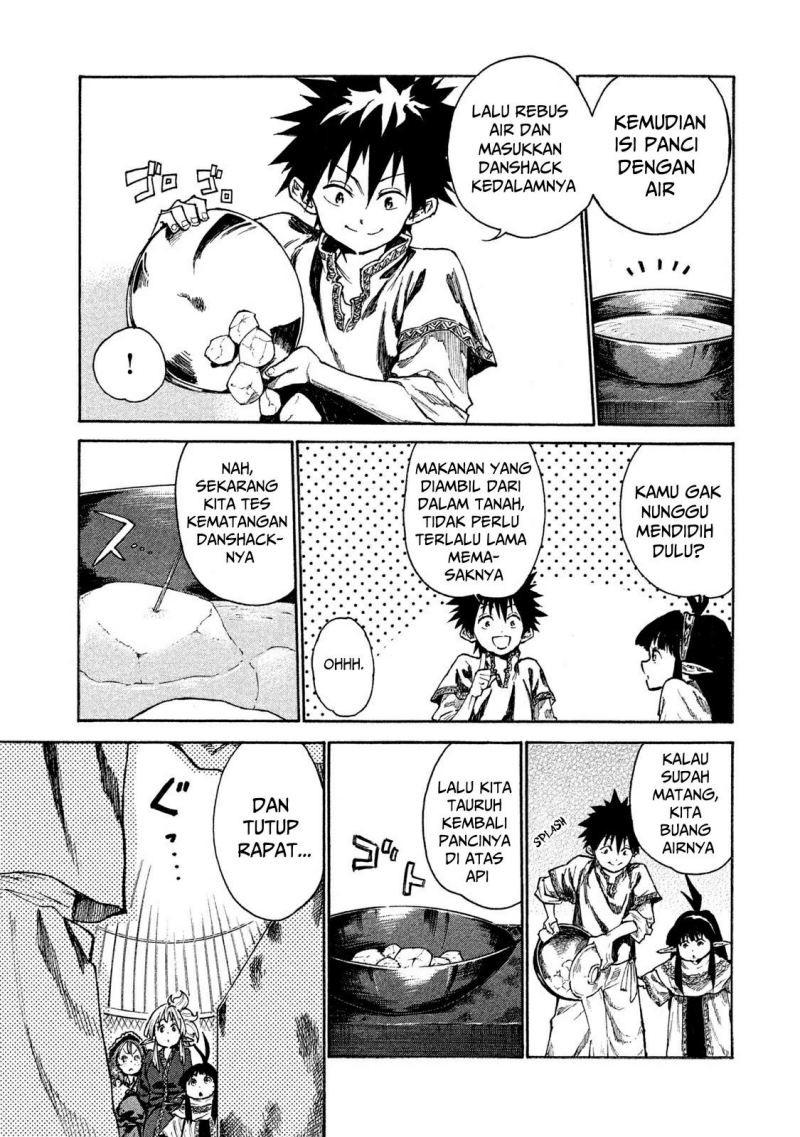 Mazumeshi Elf to Yuubokugurashi Chapter 10 - halaman 26