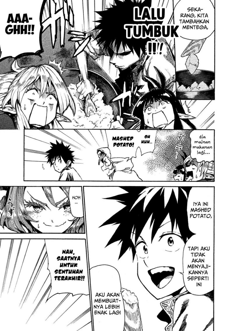 Mazumeshi Elf to Yuubokugurashi Chapter 10 - halaman 28