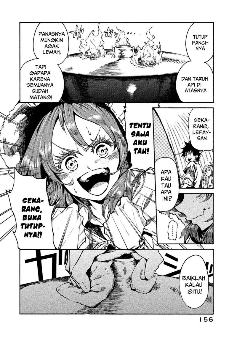Mazumeshi Elf to Yuubokugurashi Chapter 10 - halaman 31