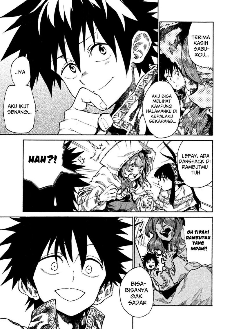 Mazumeshi Elf to Yuubokugurashi Chapter 10 - halaman 34