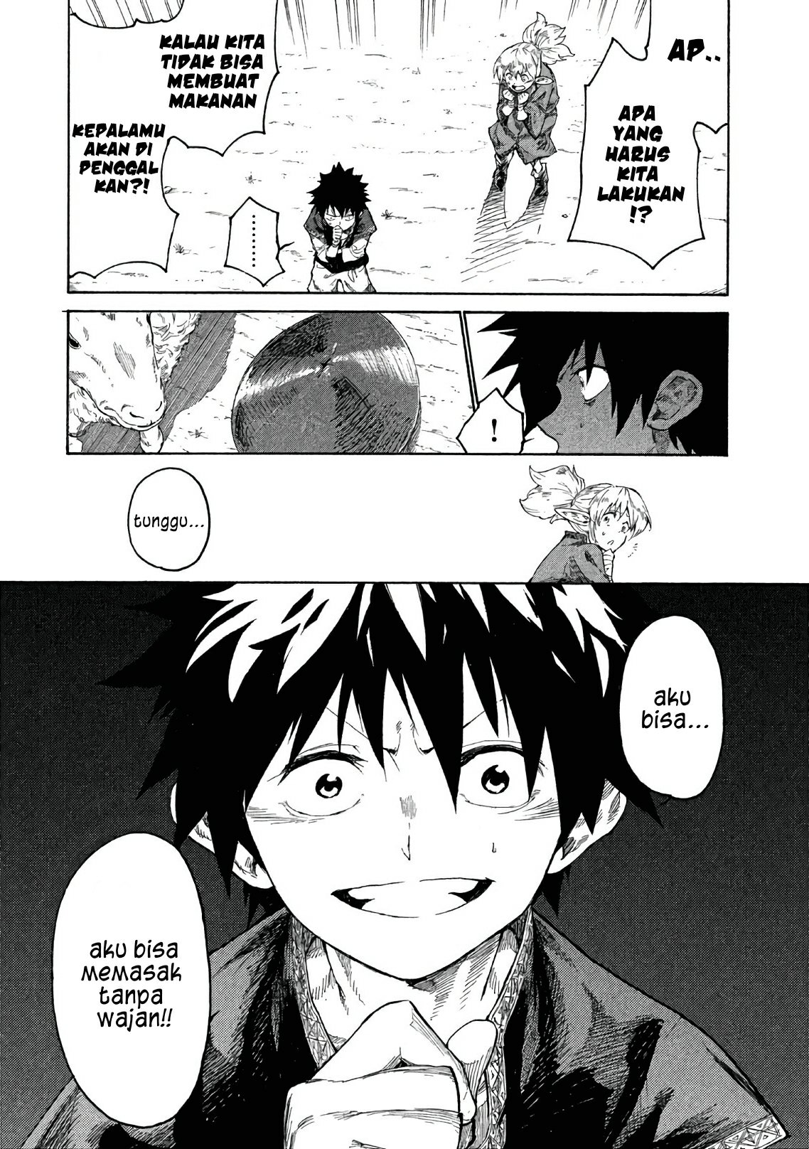 Mazumeshi Elf to Yuubokugurashi Chapter 2 - halaman 23