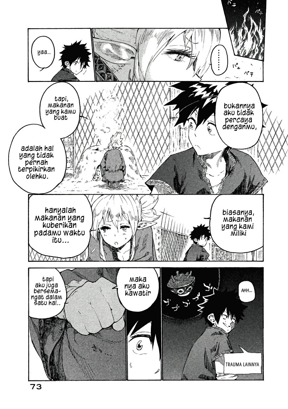 Mazumeshi Elf to Yuubokugurashi Chapter 2 - halaman 26