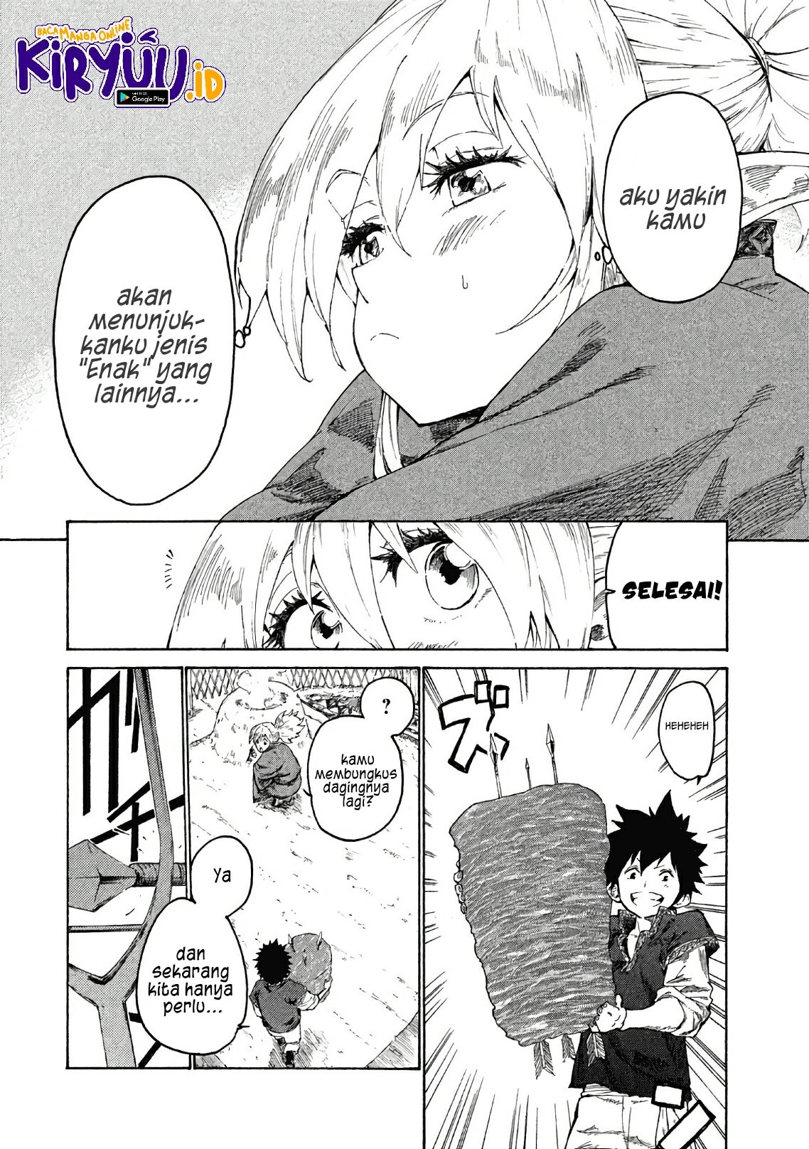 Mazumeshi Elf to Yuubokugurashi Chapter 2 - halaman 27