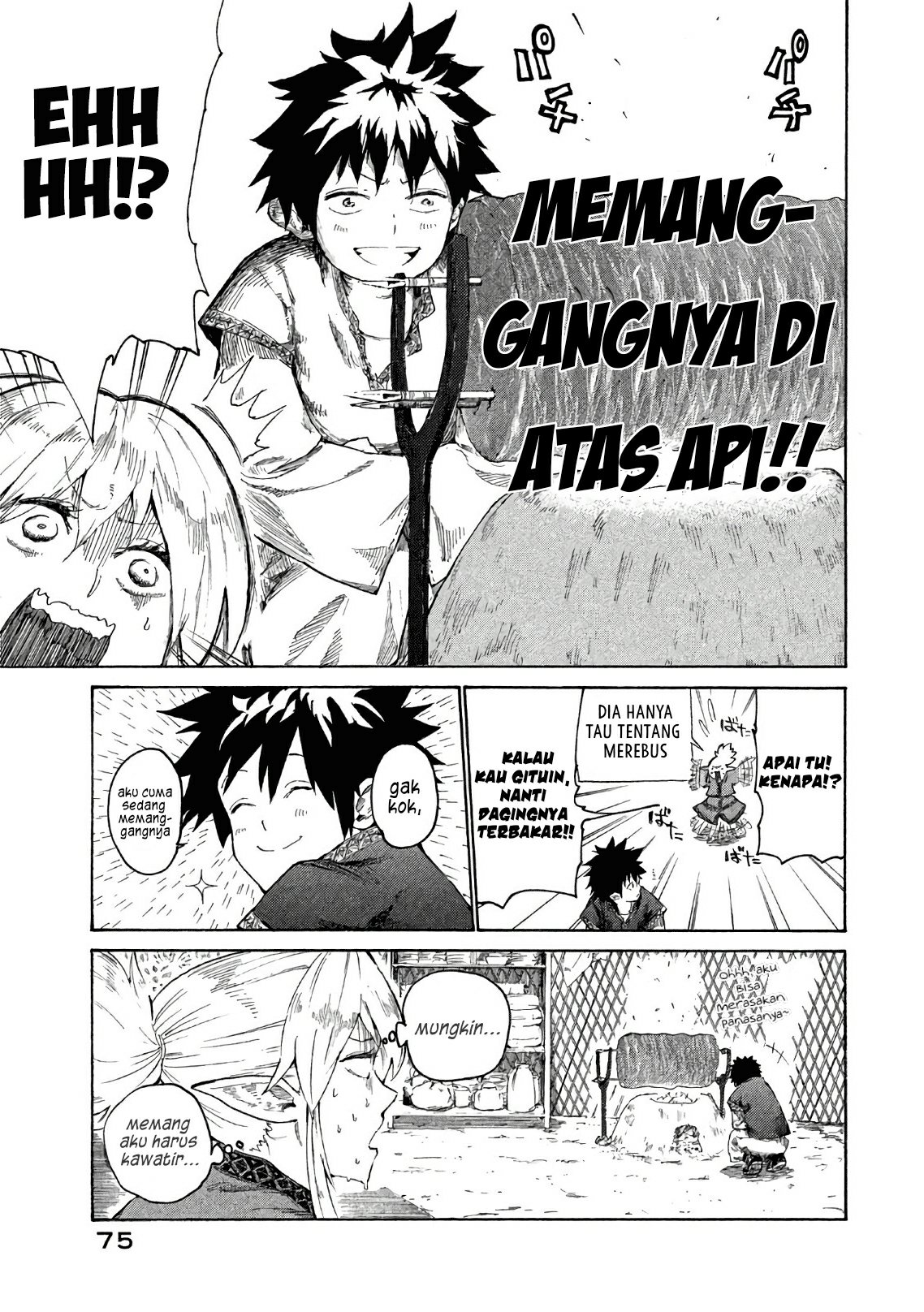 Mazumeshi Elf to Yuubokugurashi Chapter 2 - halaman 28