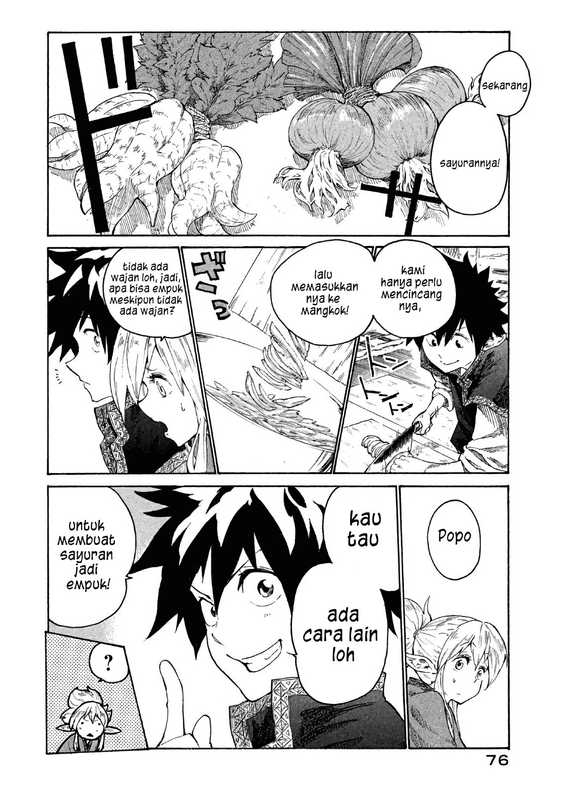 Mazumeshi Elf to Yuubokugurashi Chapter 2 - halaman 29