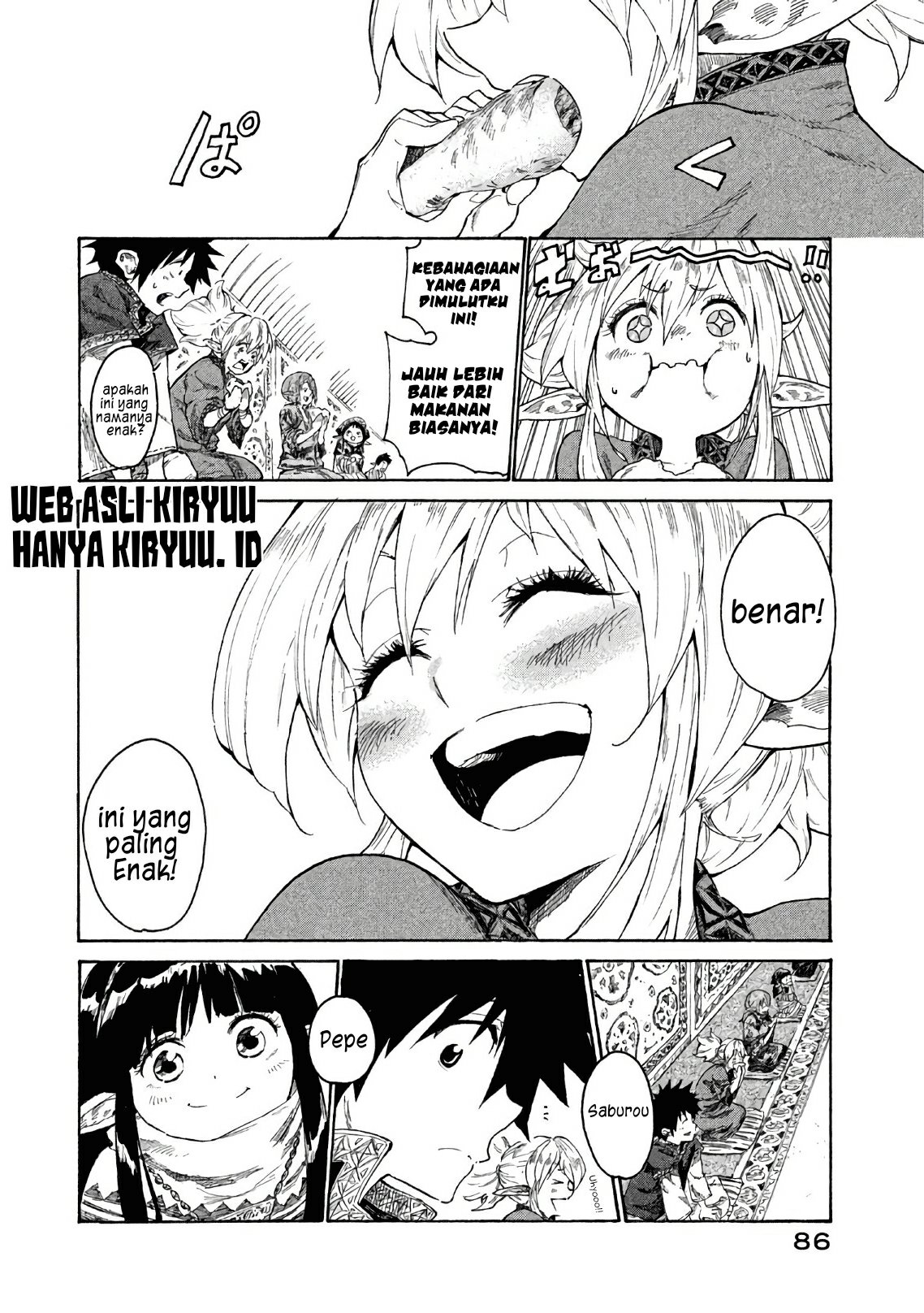 Mazumeshi Elf to Yuubokugurashi Chapter 2 - halaman 39