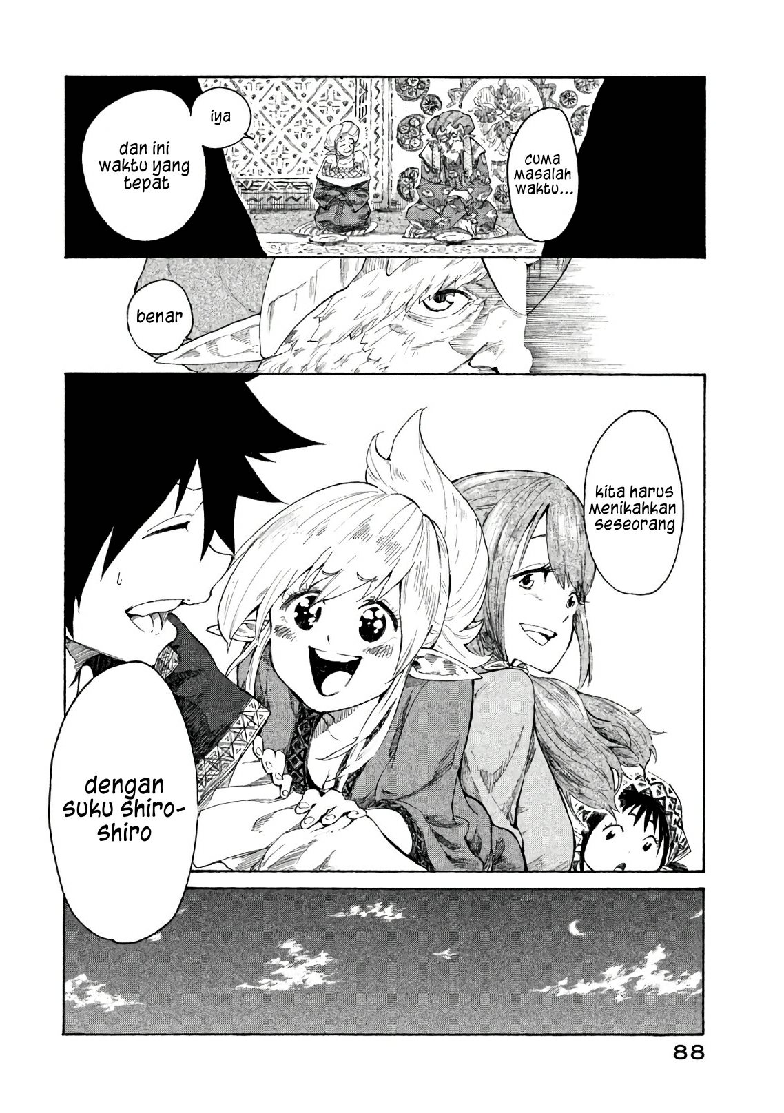 Mazumeshi Elf to Yuubokugurashi Chapter 2 - halaman 41