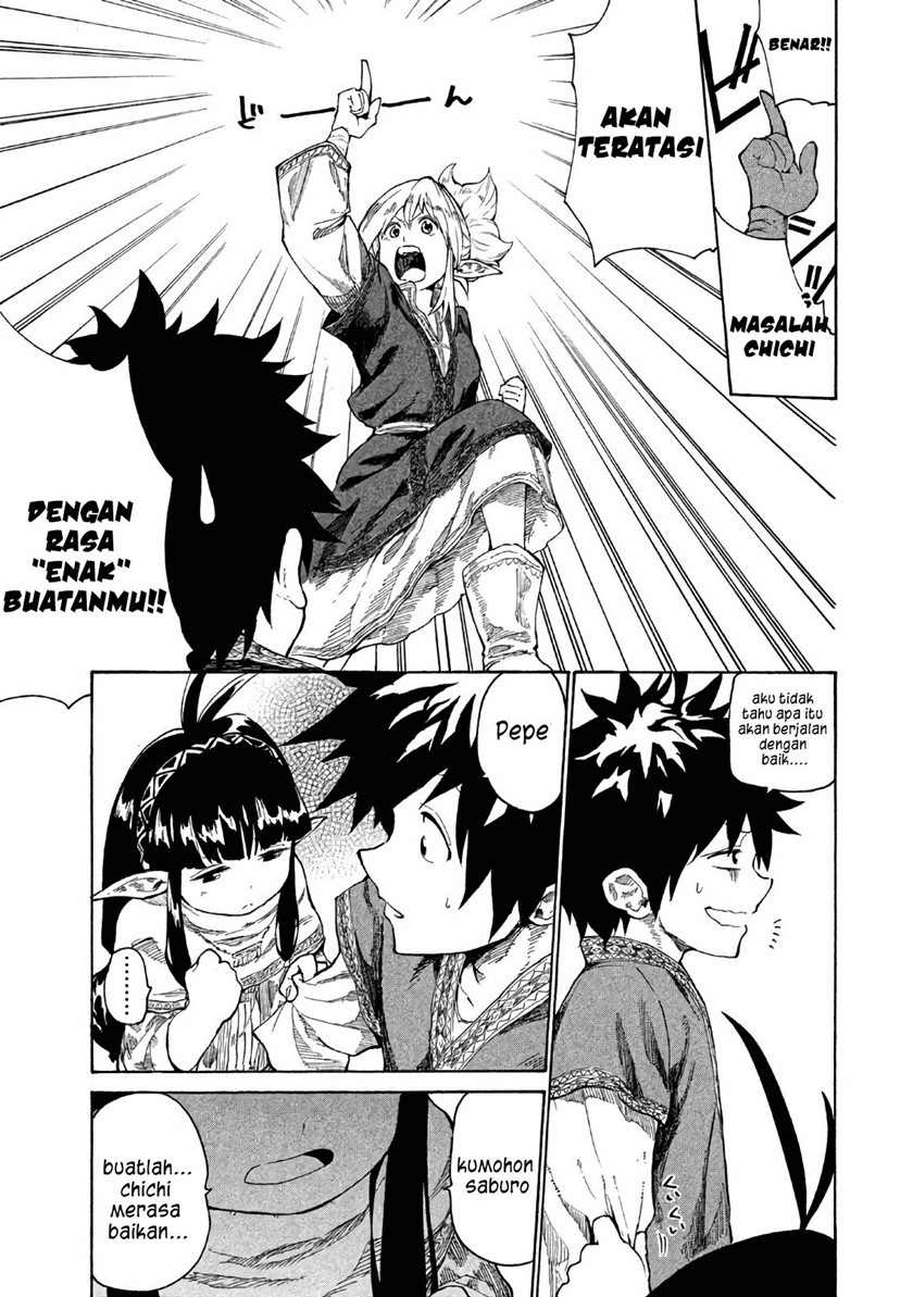 Mazumeshi Elf to Yuubokugurashi Chapter 3 - halaman 12