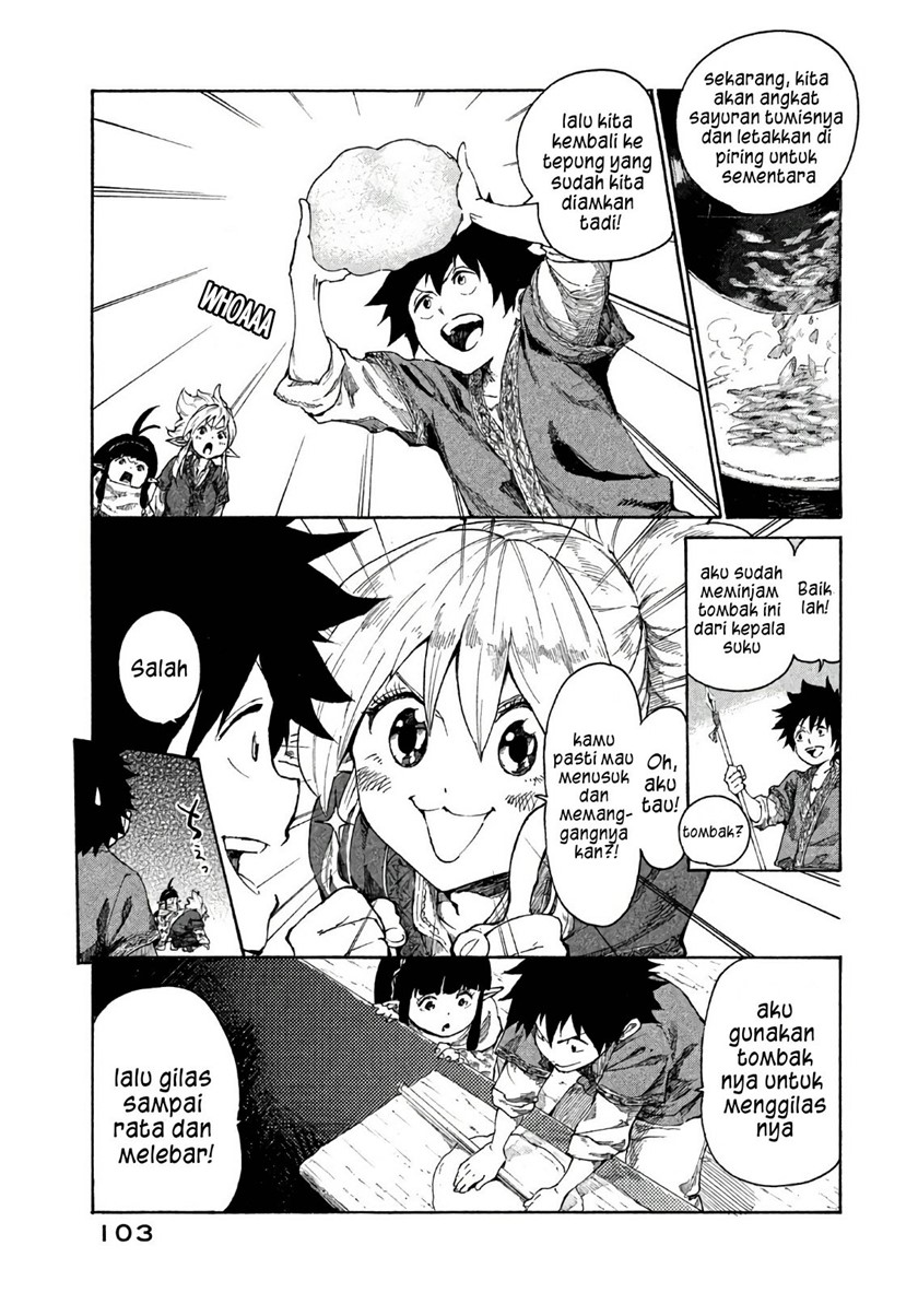 Mazumeshi Elf to Yuubokugurashi Chapter 3 - halaman 16