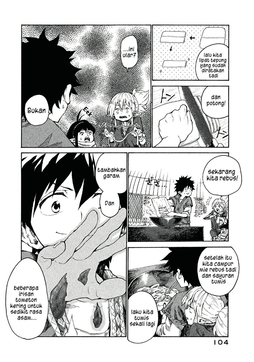 Mazumeshi Elf to Yuubokugurashi Chapter 3 - halaman 17