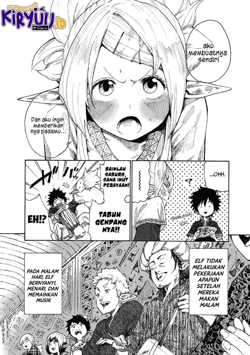 Mazumeshi Elf to Yuubokugurashi Chapter 4 - halaman 10