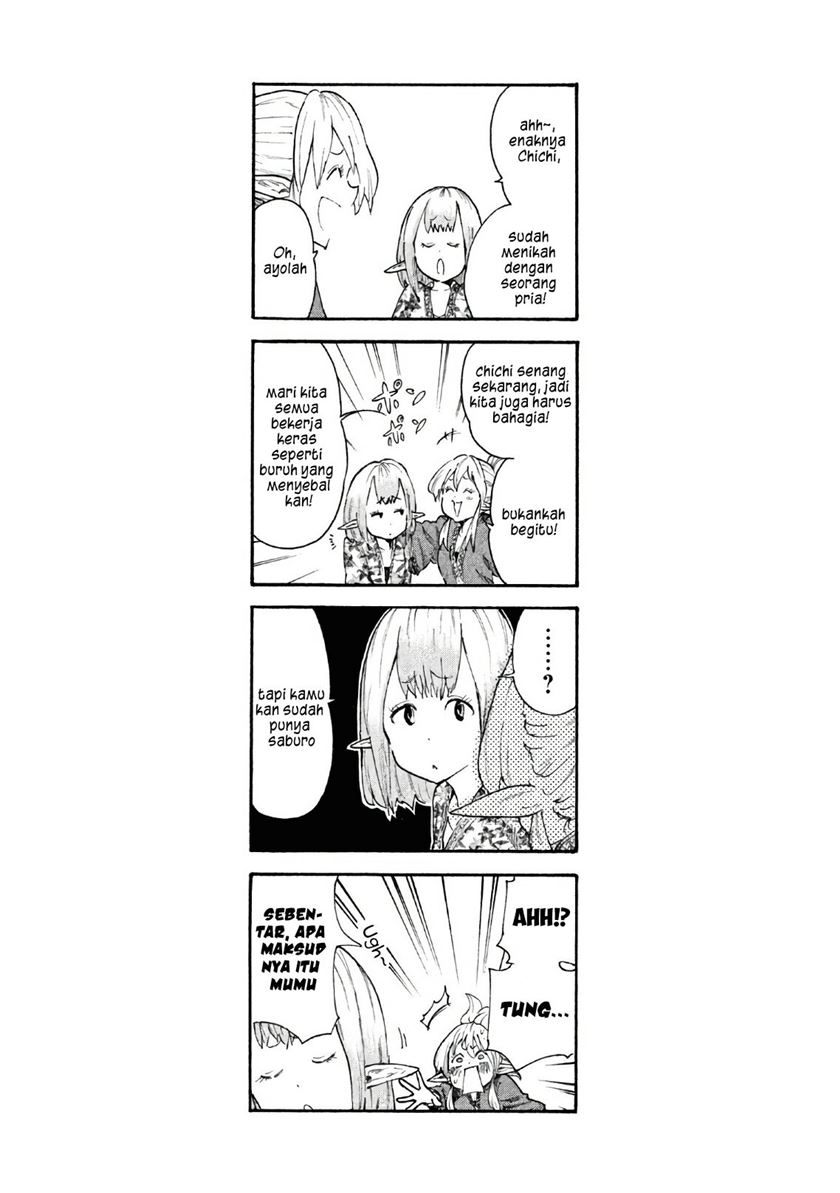 Mazumeshi Elf to Yuubokugurashi Chapter 4 - halaman 13