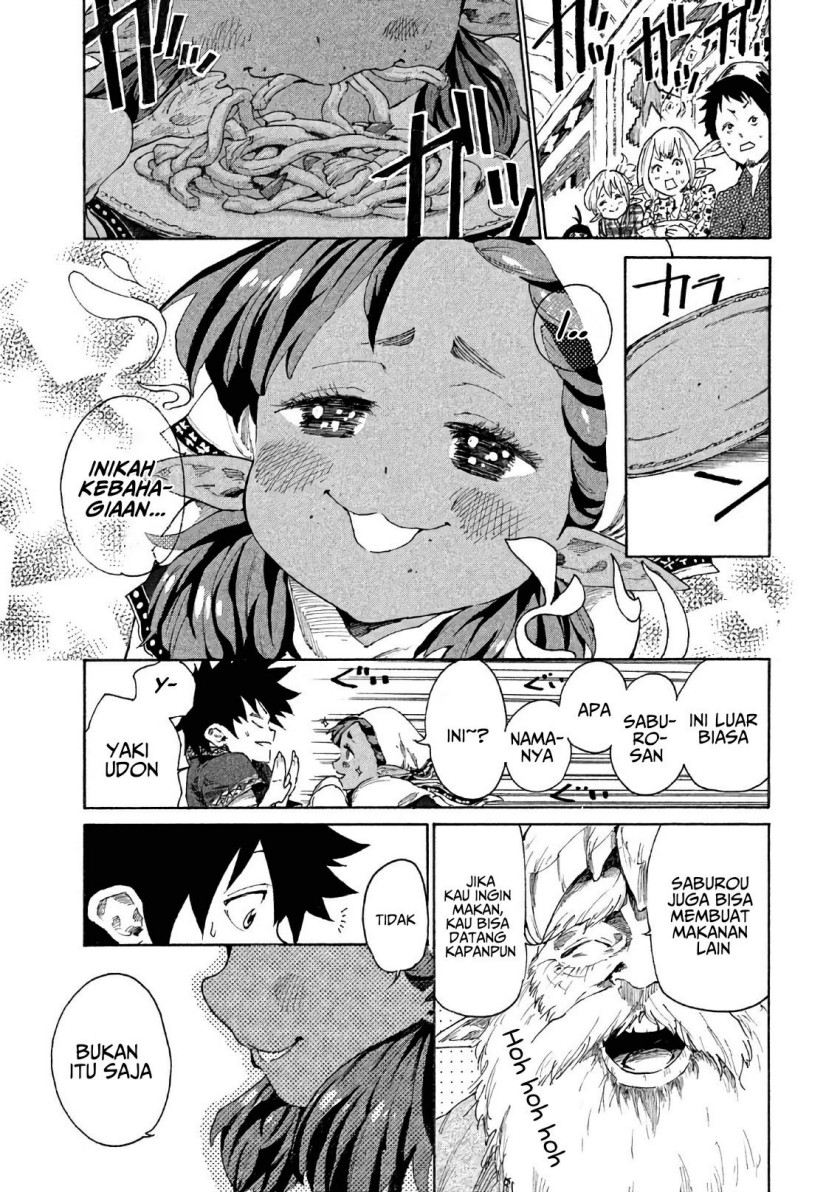 Mazumeshi Elf to Yuubokugurashi Chapter 5 - halaman 12