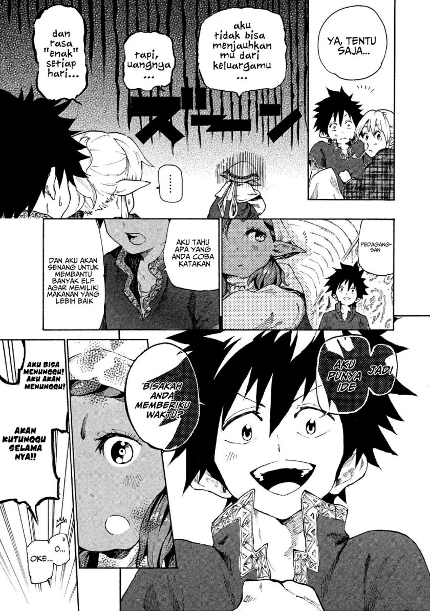 Mazumeshi Elf to Yuubokugurashi Chapter 5 - halaman 16
