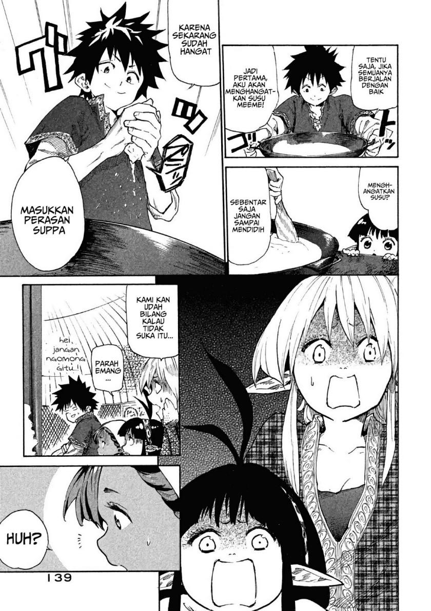 Mazumeshi Elf to Yuubokugurashi Chapter 5 - halaman 18