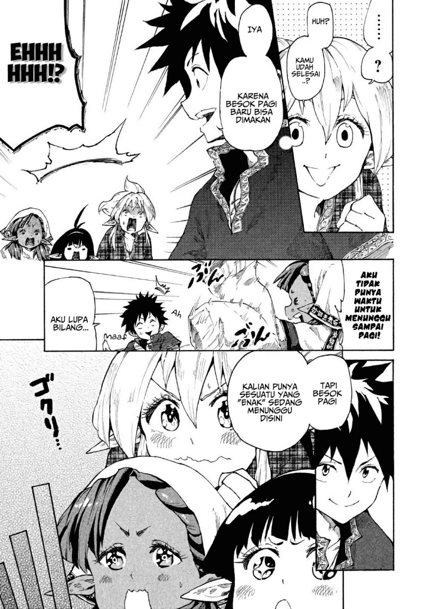Mazumeshi Elf to Yuubokugurashi Chapter 5 - halaman 20
